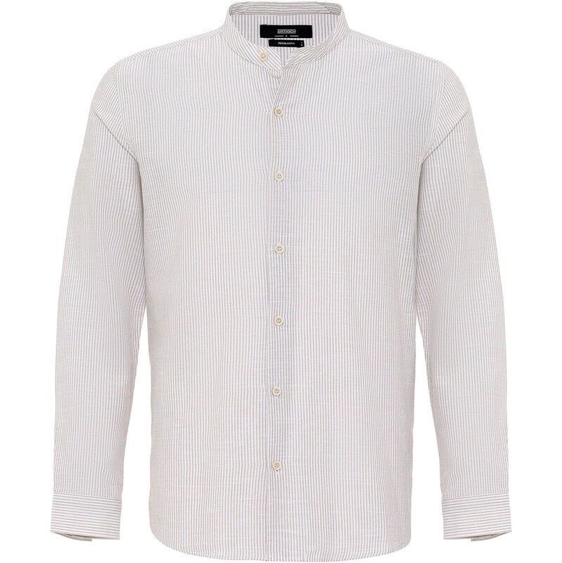 Antioch Košeľa béžová / biela 63145886