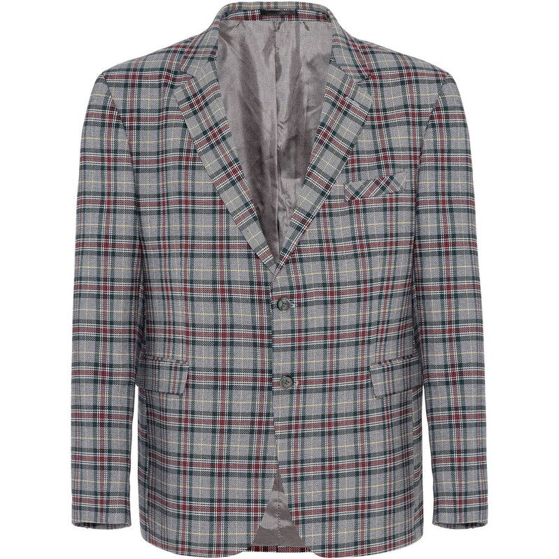 Daniel Hills Sako sivá / petrolejová / tmavočervená 65644062