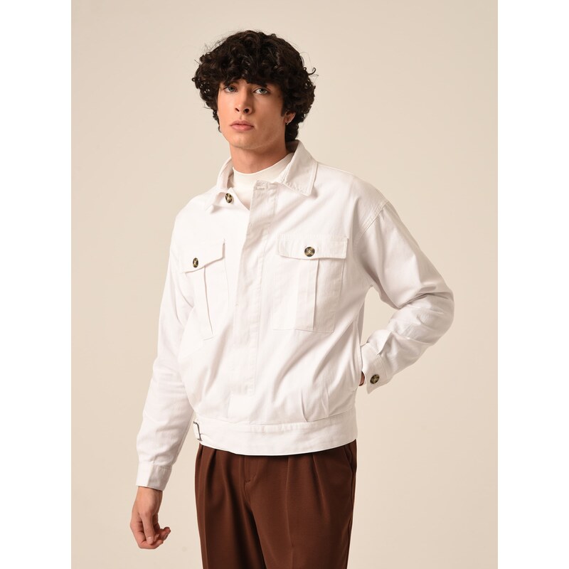 Antioch Prechodná bunda biela 63150393