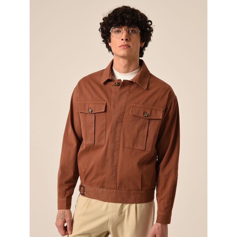 Antioch Prechodná bunda hnedá 63152884