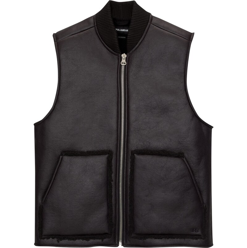 Pull&Bear Vesta čierna 63150010