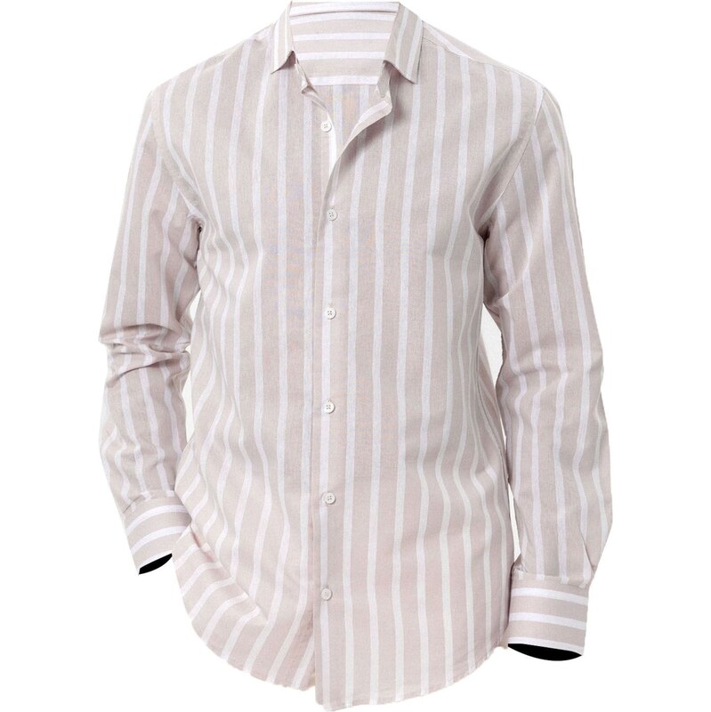 Antioch Košeľa béžová / biela 63107935