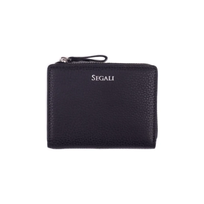 SEGALI Dámska kožená peňaženka SG-27412 čierna 46365010