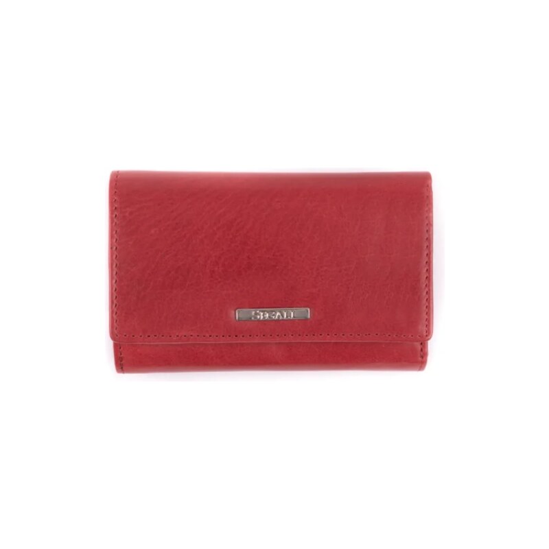 SEGALI Dámska kožená peňaženka SG-23305 CD vinová 35335843