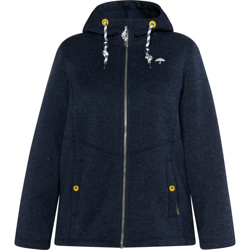 Schmuddelwedda Flisová bunda námornícka modrá 63107138