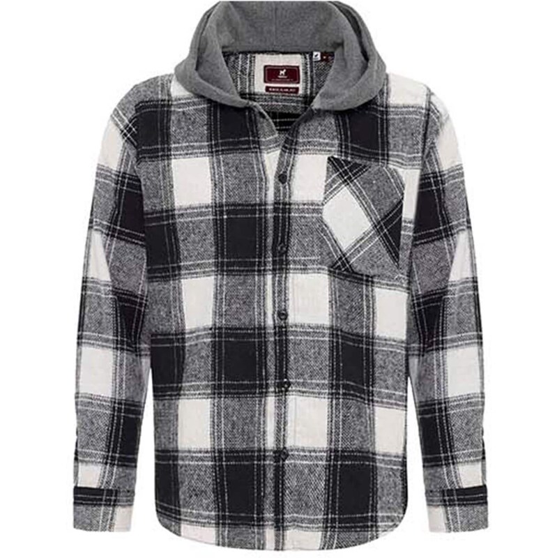 Williot Prechodná bunda sivá / čierna / biela 63107817