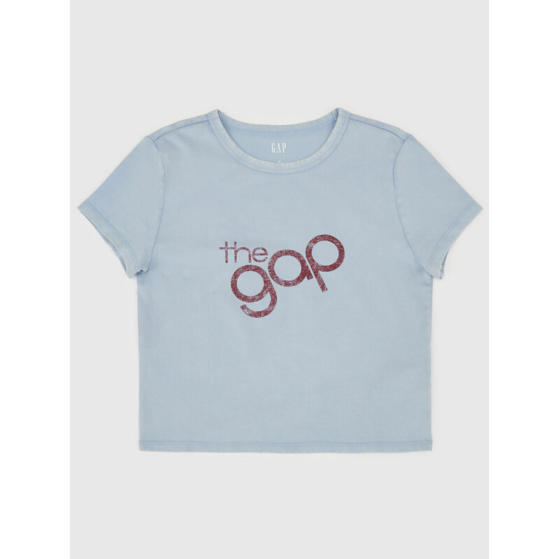GAP Dámske Crop tričko s logom 749362-01 66265919
