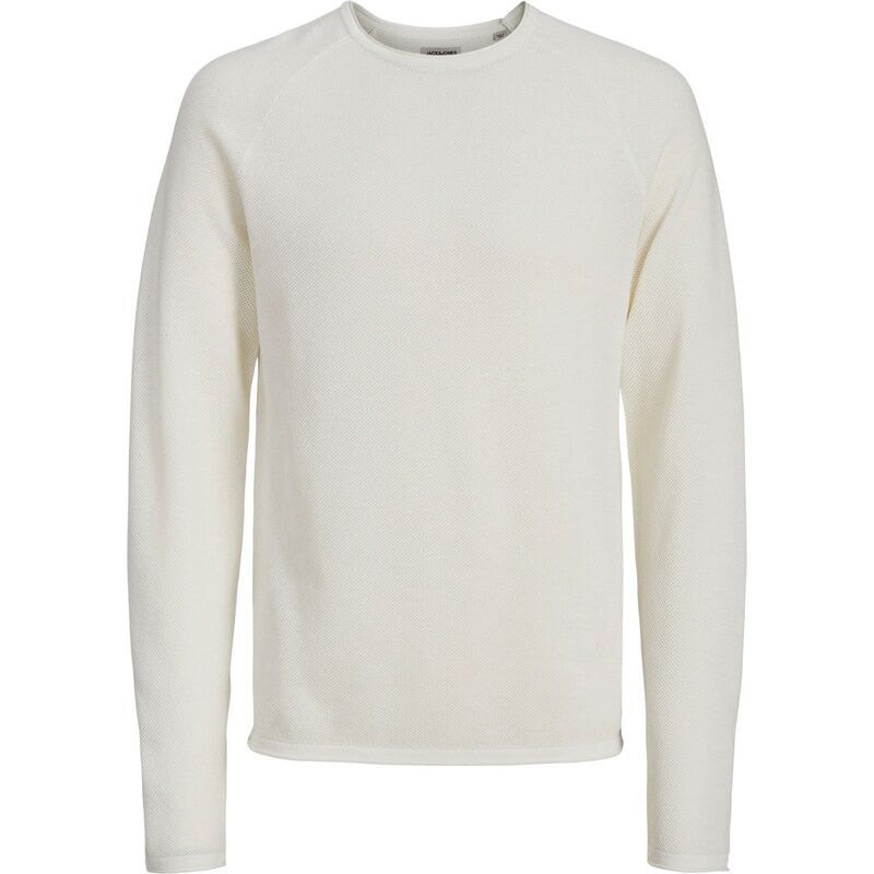 JACK & JONES Sveter JWHHILL biela 63115417