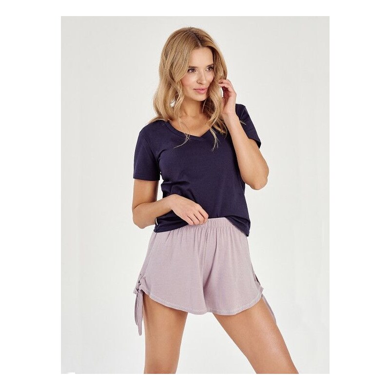 Taro Dámske pyžamo Juliana, Farba tmavomodrá 63110365