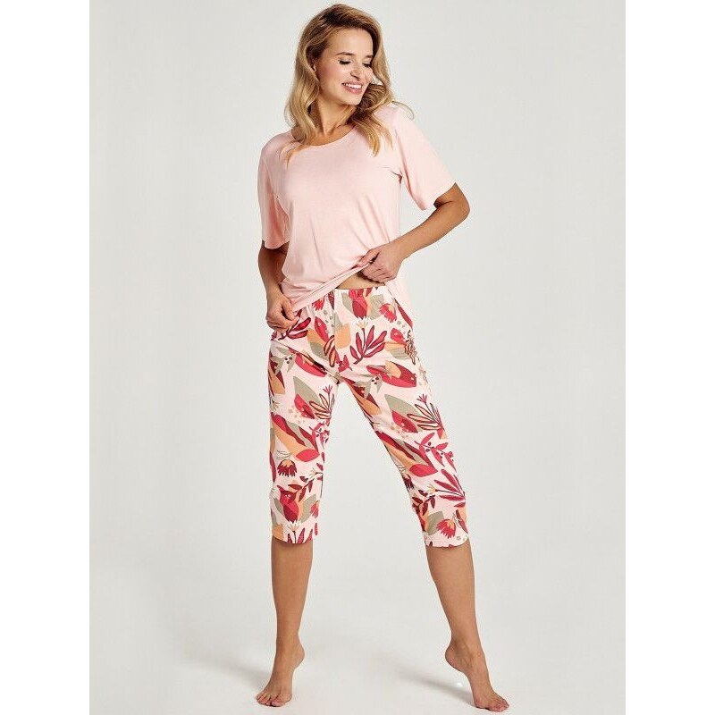 Taro Dámske pyžamo Lily, Farba svetloružová 63110367