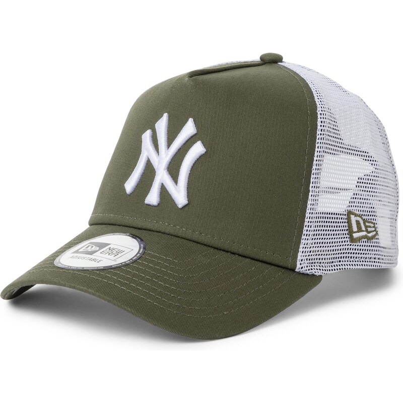 NEW ERA Čiapka League Essenl Neyyan olivová / biela 63115855