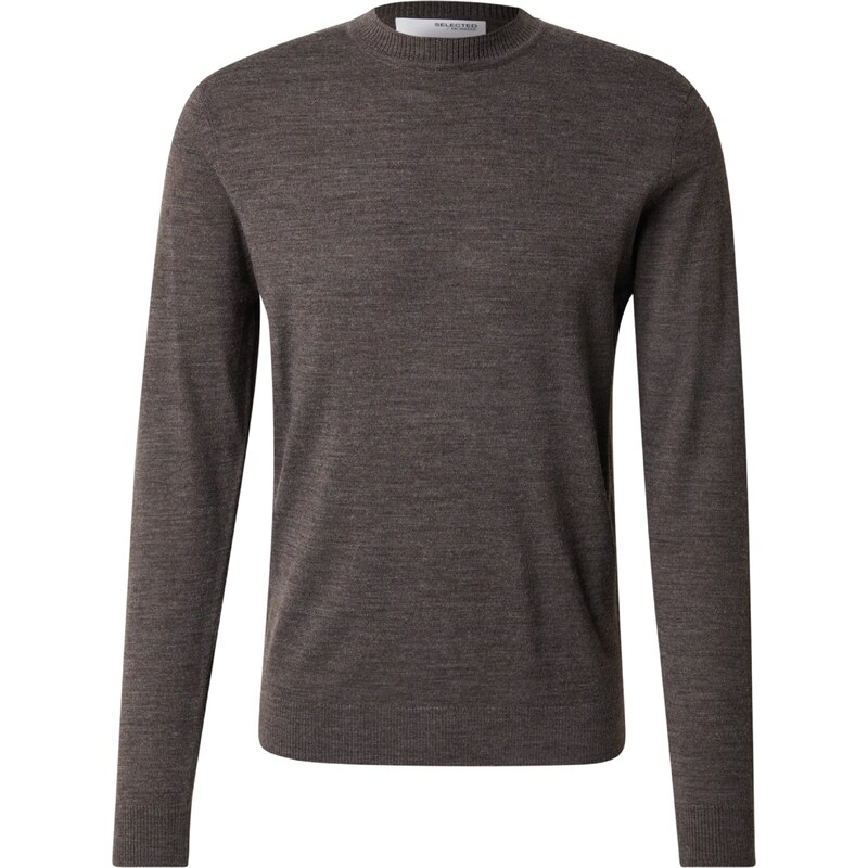 SELECTED Sveter SLHTOWN tmavosivá 63115919
