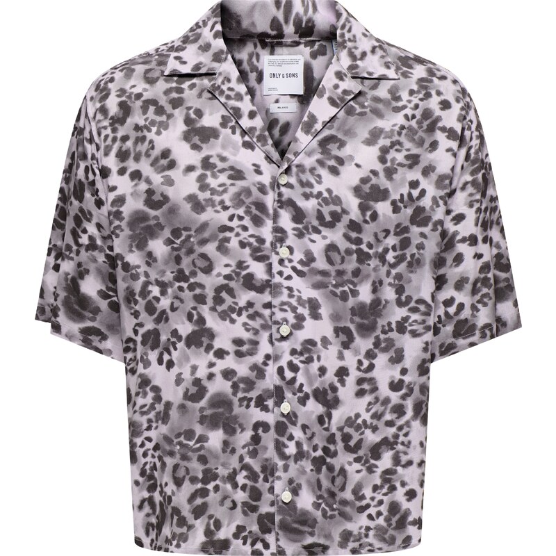 Only & Sons Košeľa ONSHarris levanduľová / čierna 63115970