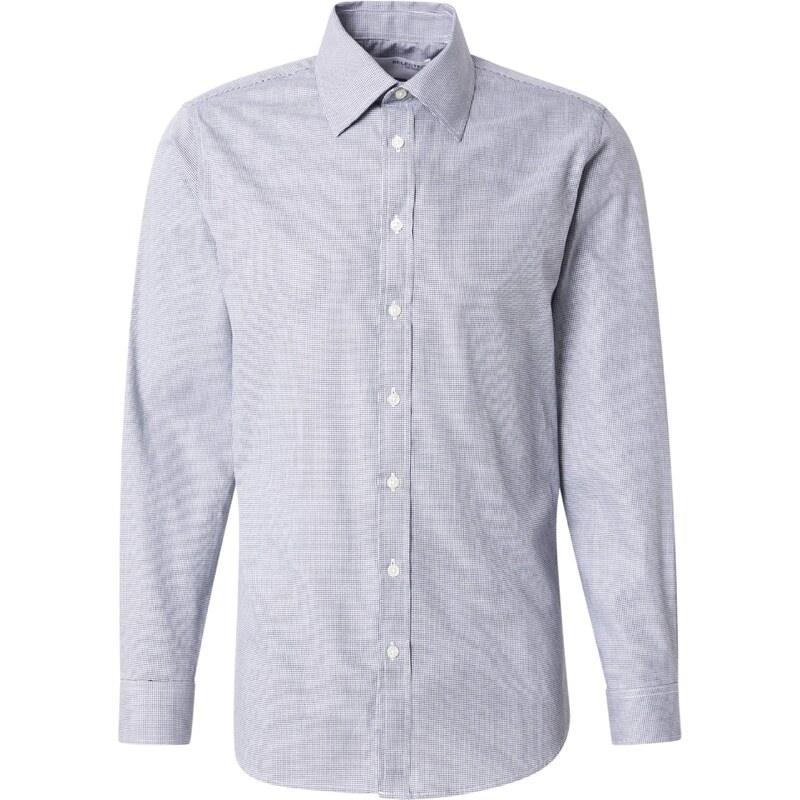 SELECTED Tričko SLHSLIMETHAN modrosivá / šedobiela 63150926