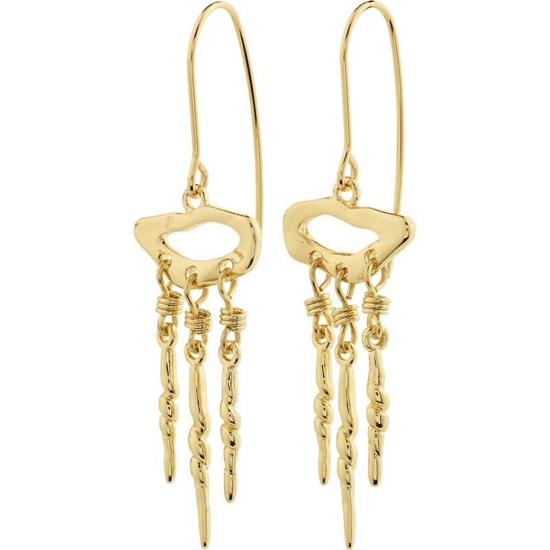 Pilgrim Náušnice Breeze zlatá 63116065