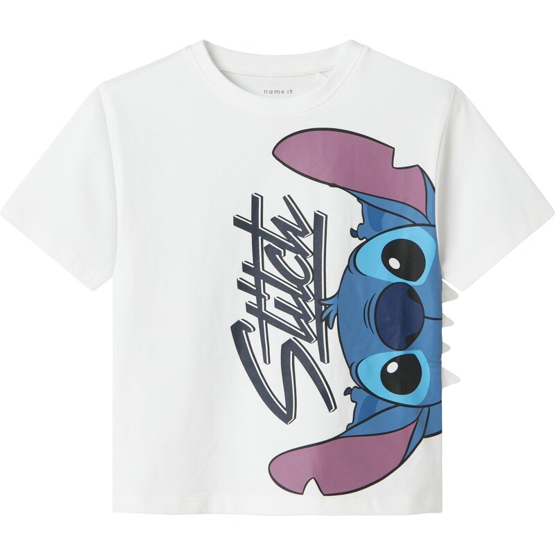 NAME IT Tričko NMMANWIT STITCH zafírová / svetlofialová / čierna / 63116167