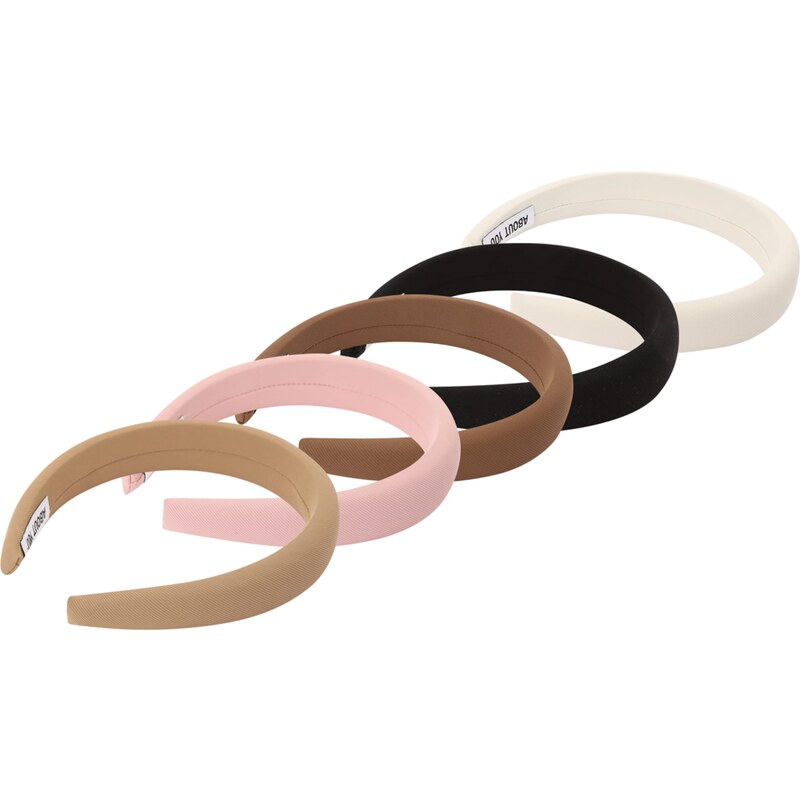 ABOUT YOU Bižutéria do vlasov béžová / hnedá / ružová / čierna / biela 63116679