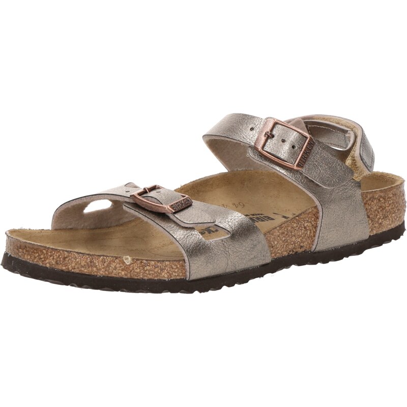 BIRKENSTOCK Otvorená obuv Rio bronzová 63116694