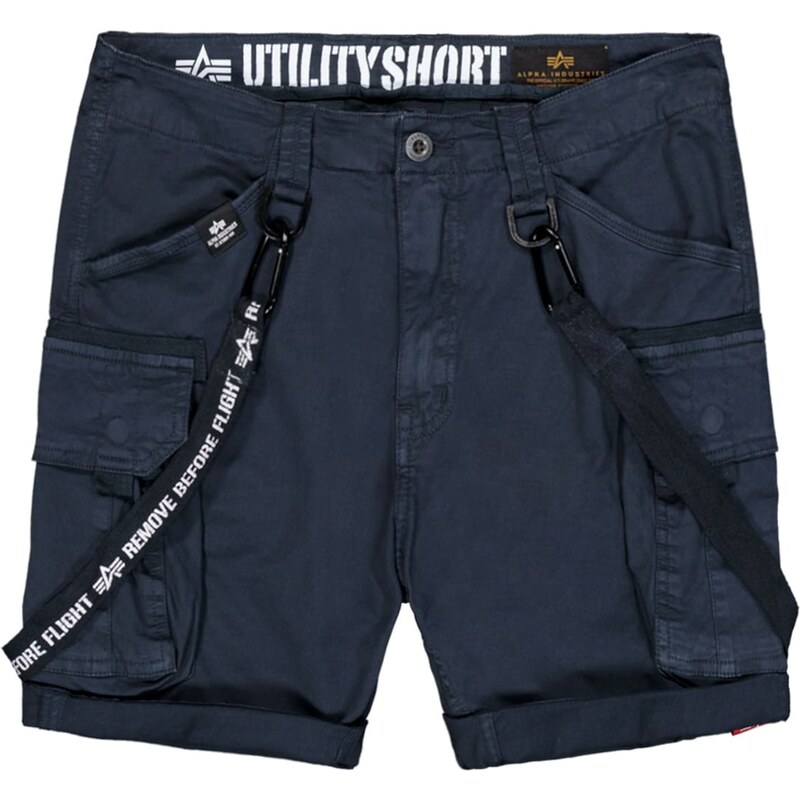 ALPHA INDUSTRIES Kapsáče námornícka modrá / čierna / biela 63116638