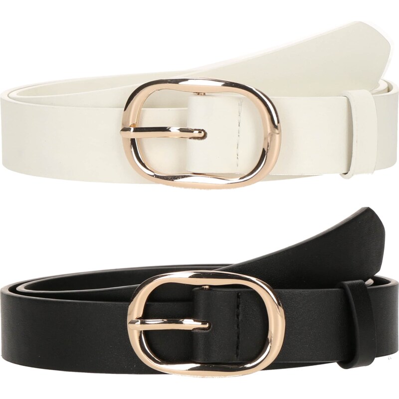 ABOUT YOU Opasky čierna / biela 63116841