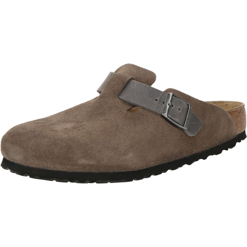 BIRKENSTOCK Šľapky Boston sivobéžová 63117024