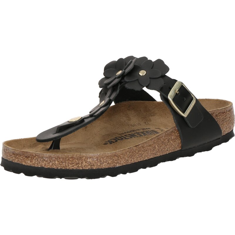 BIRKENSTOCK Žabky Gizeh čierna 63117036
