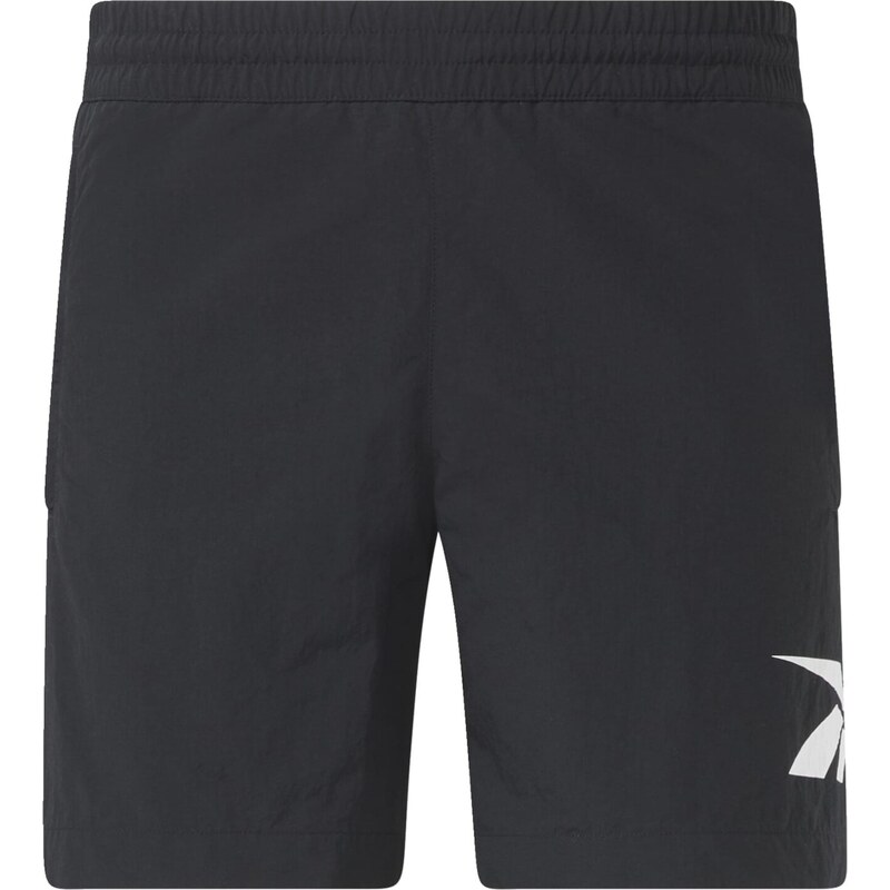 Reebok Športové nohavice Vektor čierna / biela 63135742