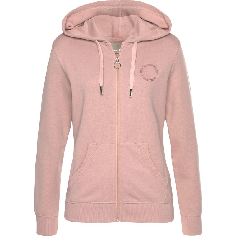 BENCH Tepláková bunda ružová / staroružová 63145197