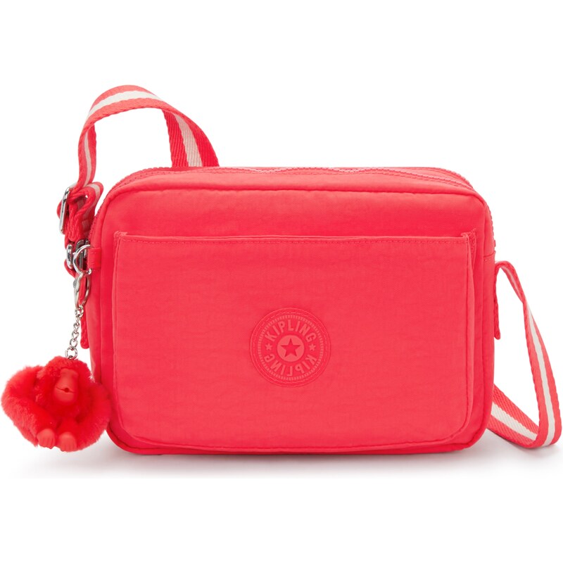 KIPLING Taška cez rameno Abanu červená 63162801