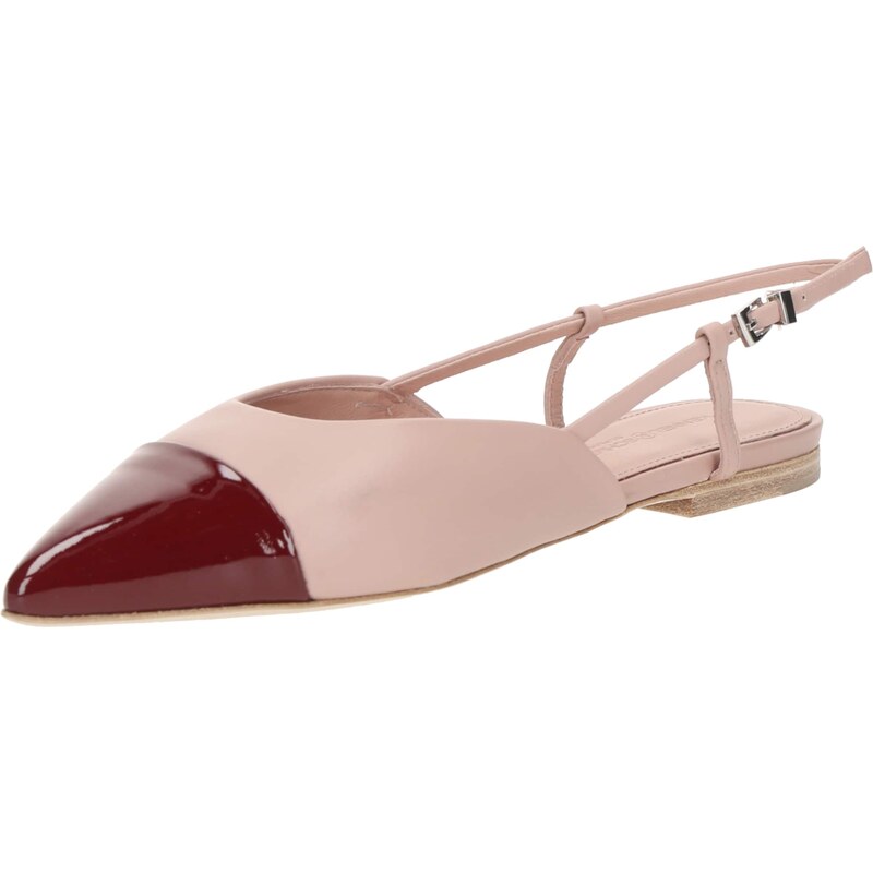 Kennel & Schmenger Lodičky s otvorenou pätou Greta telová / bordová 63125983