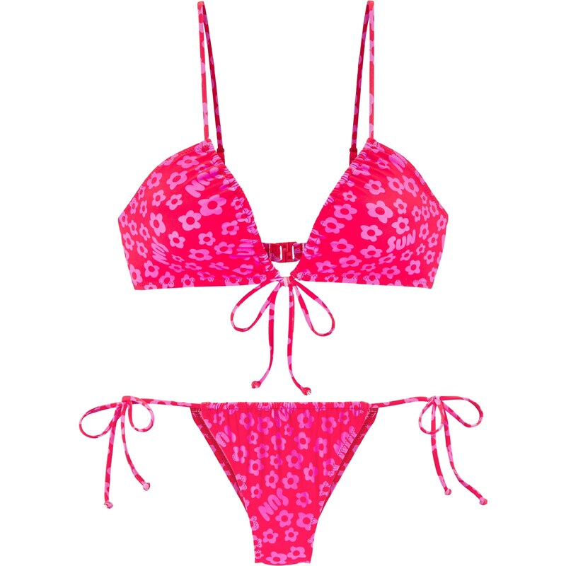 BUFFALO Bikiny ružová / červená 63166224