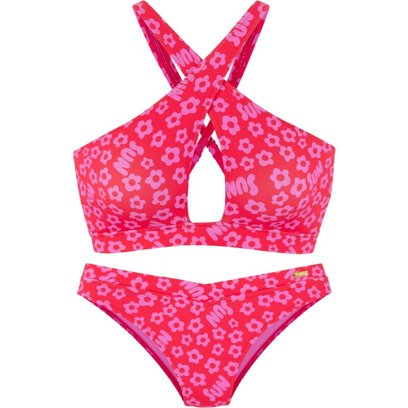 BUFFALO Bikiny malinová / eozín 63166249