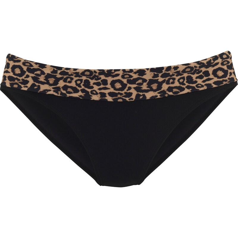 VIVANCE Bikinové nohavičky hnedá / čierna 63116292