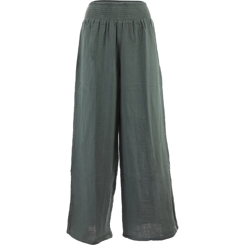 VIVID Nohavice tmavozelená 63161198