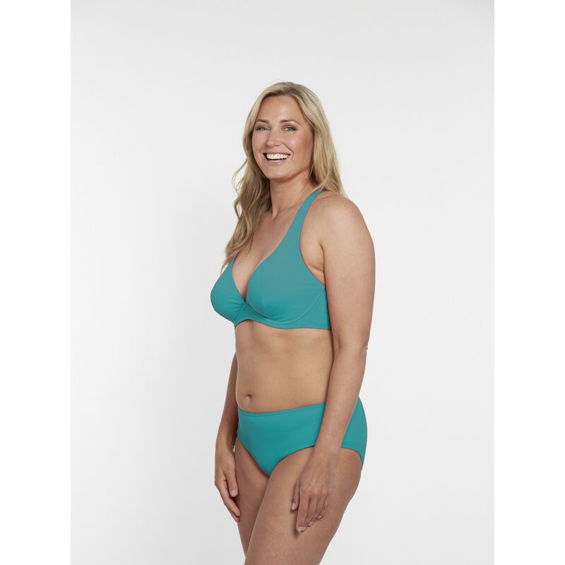 VIVID Bikinový top modrozelená 66257043