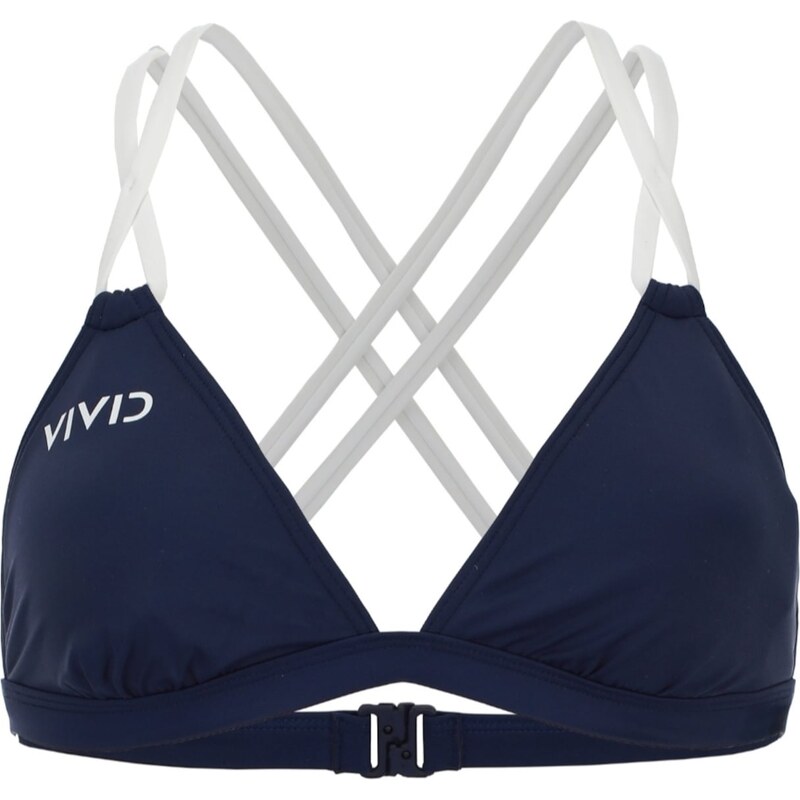 VIVID Bikinový top tmavomodrá / prírodná biela 63161326