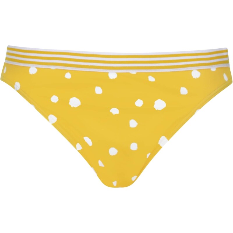 VIVID Bikinové nohavičky žltá / prírodná biela 63161353