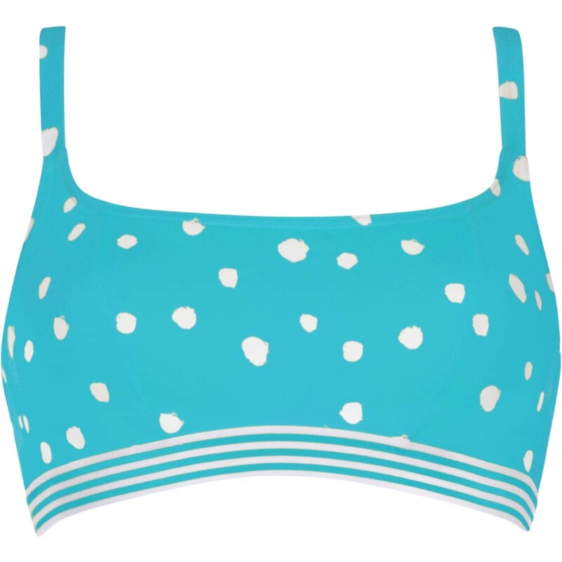 VIVID Bikinový top tyrkysová / šedobiela 63161349