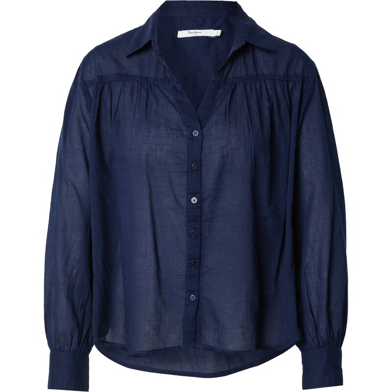 Pepe Jeans Blúzka ZIRA tmavomodrá 63115741