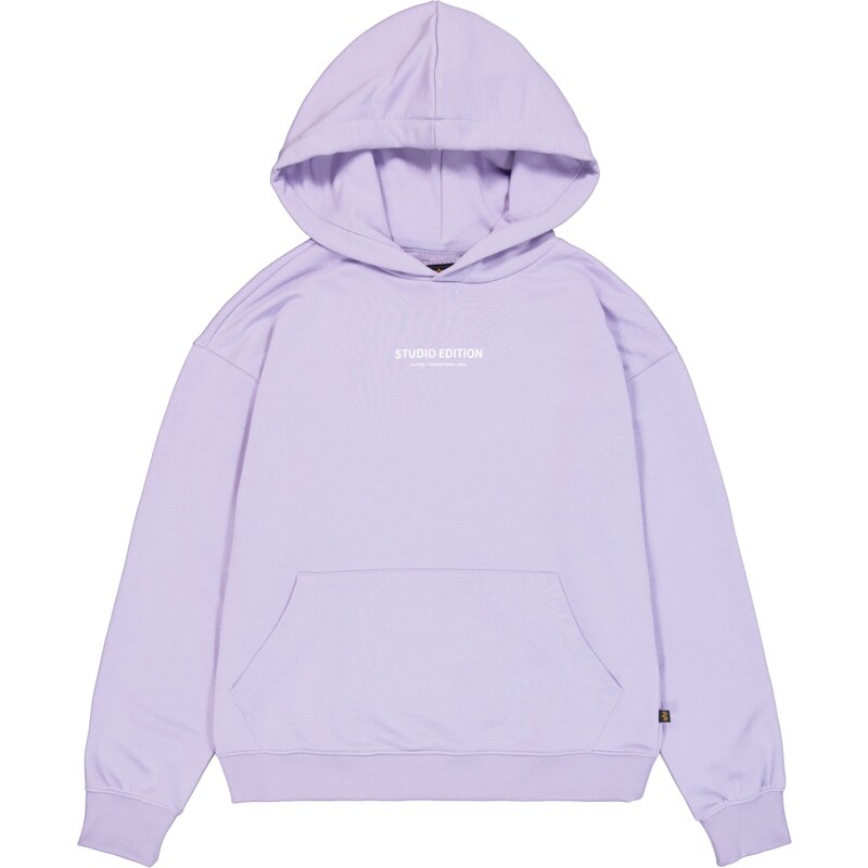 ALPHA INDUSTRIES Mikina pastelovo fialová / čierna / biela 63116596