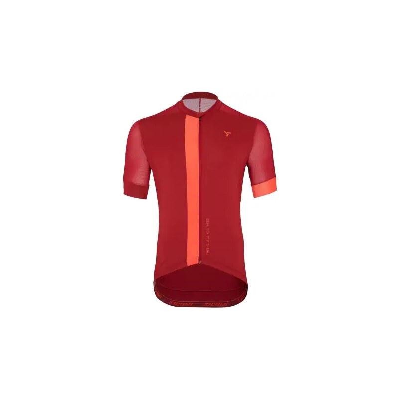 Silvini Carnio pánsky dres krátky rukáv Merlot/Ruby vel. M 63122654