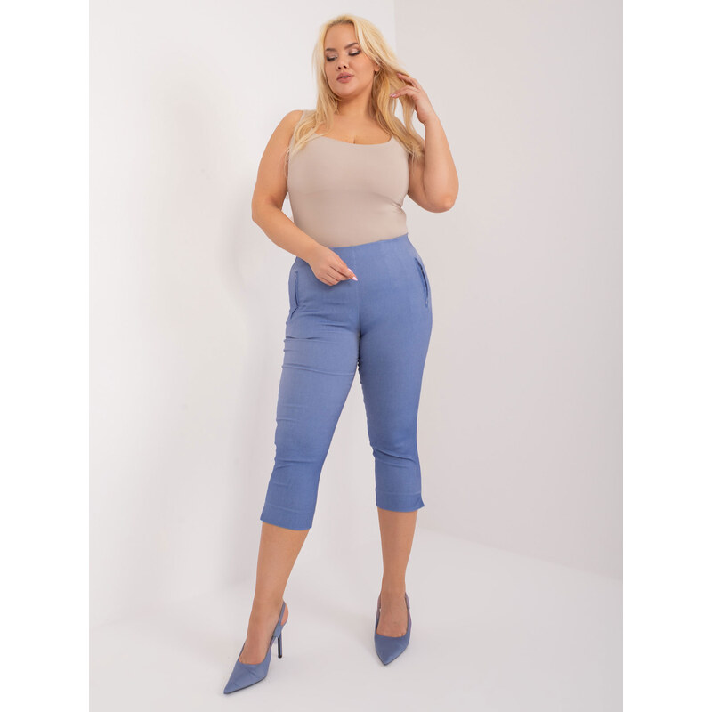 BASIC Modré 3/4 nohavice AT-SP-1863.25-blue 49721817