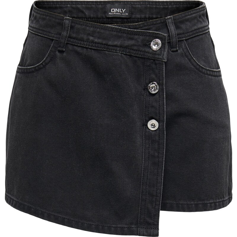 ONLY Sukňa ONLLESLY čierna melírovaná 63125722