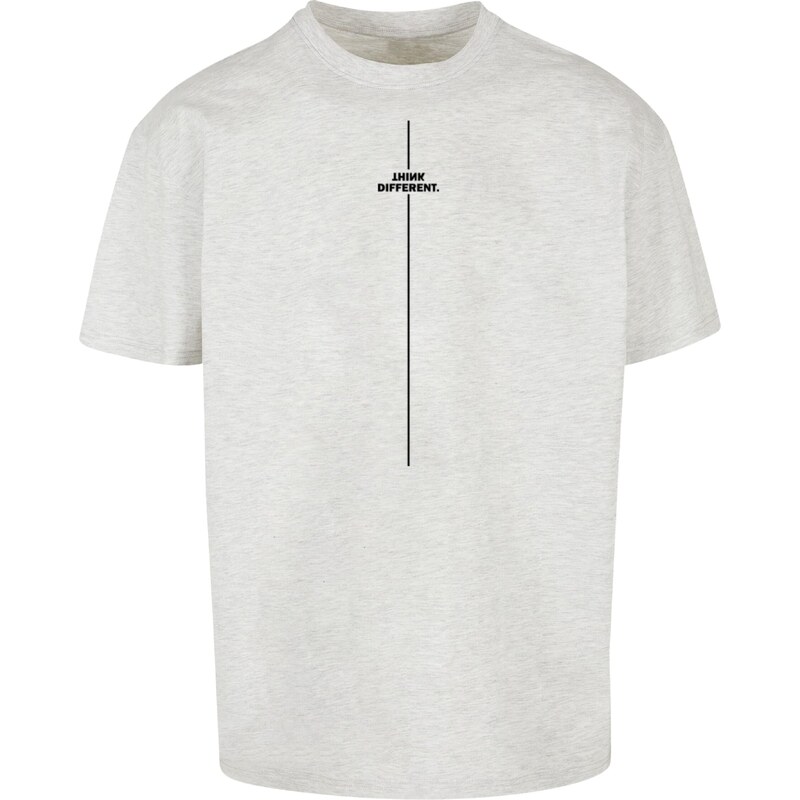 Merchcode Tričko Think Different sivá melírovaná / čierna 63145163