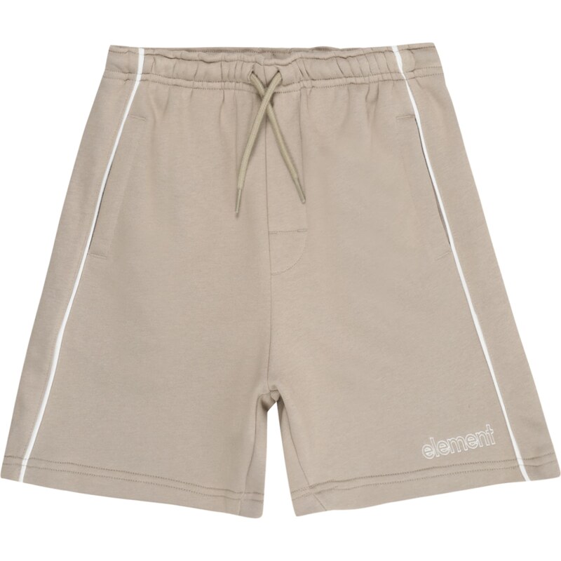 ELEMENT Športové nohavice CORNELL 90s tmavošedá / biela 63170099