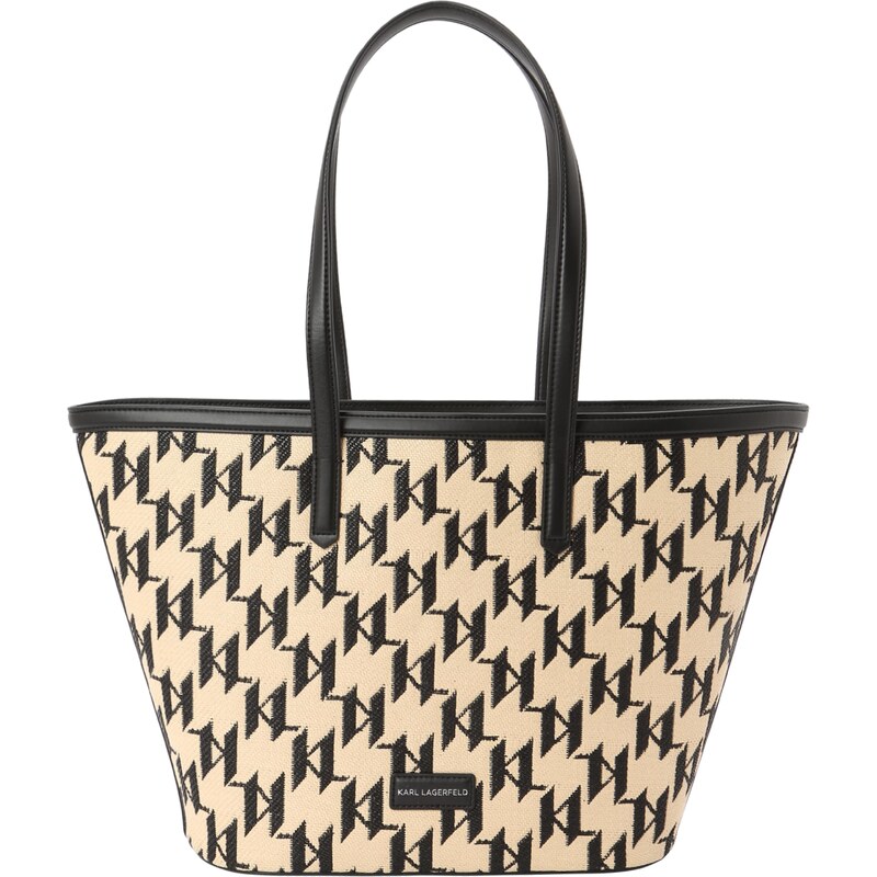 Karl Lagerfeld Shopper ESSENTIAL béžová / čierna 63126102