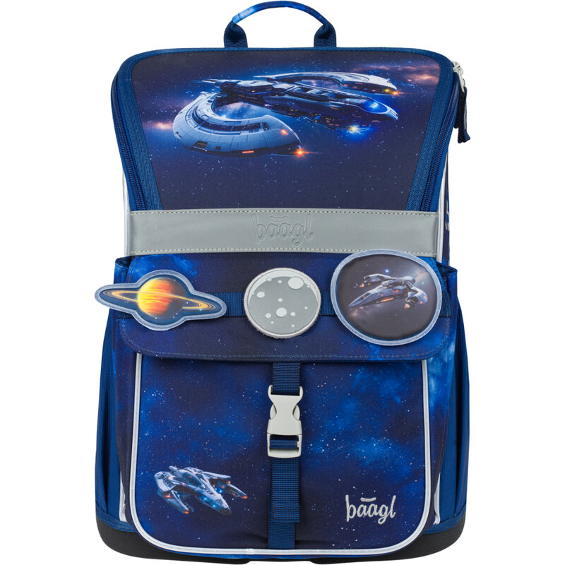 BAAGL Školská aktovka Zippy Vesmírna loď 63475225