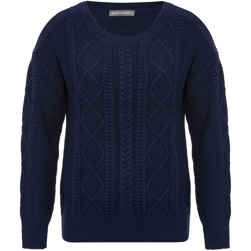 Jacey Quinn Sveter tmavomodrá 63153919