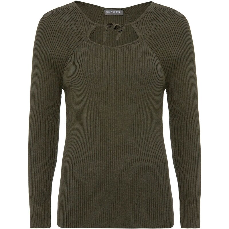 Jacey Quinn Sveter olivová 63153962