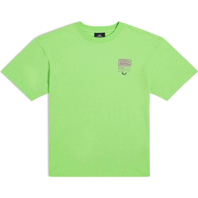 ONEILL Tričko limetová / fialová / čierna / biela 63168005